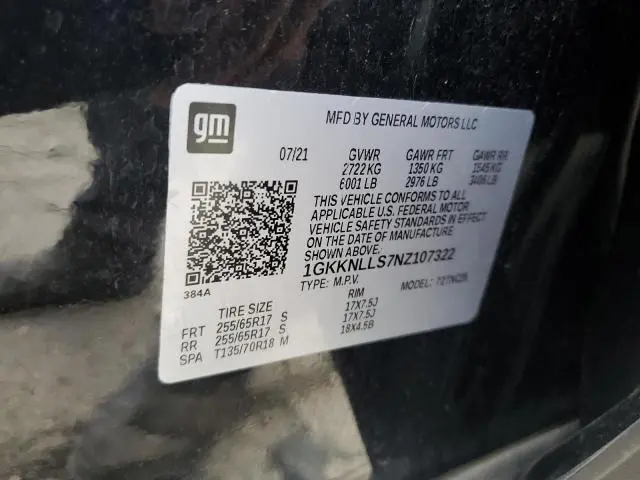 2022 GMC ACADIA AT4  