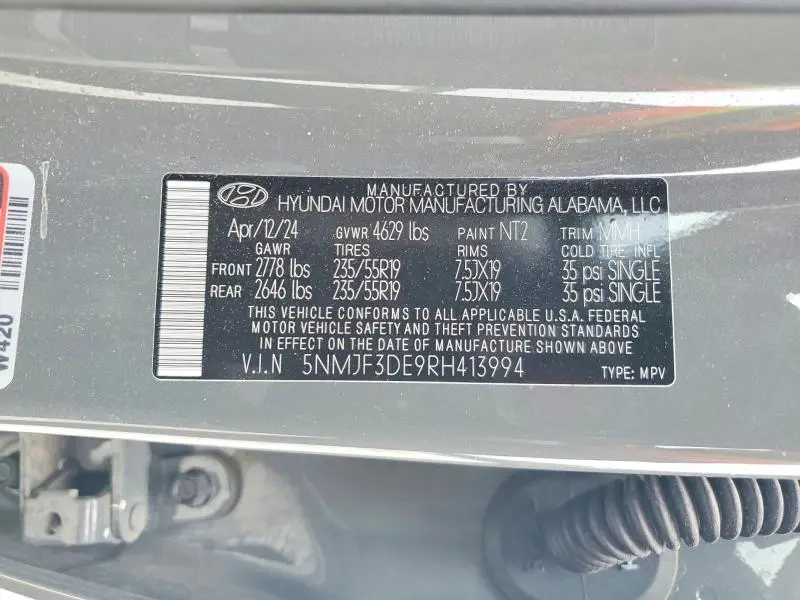2024 HYUNDAI TUCSON SEL  