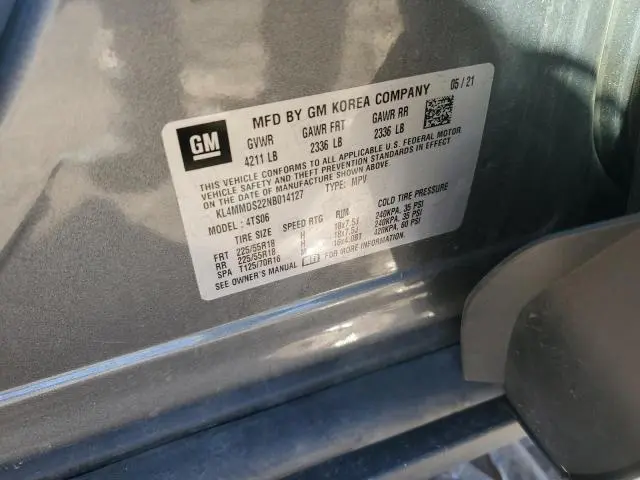 2022 BUICK ENCORE GX SELECT  