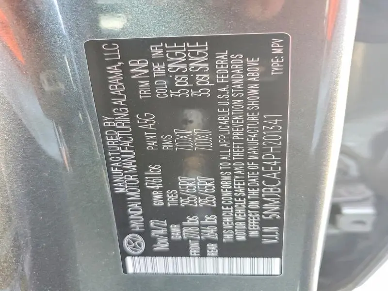 2023 HYUNDAI TUCSON SEL  