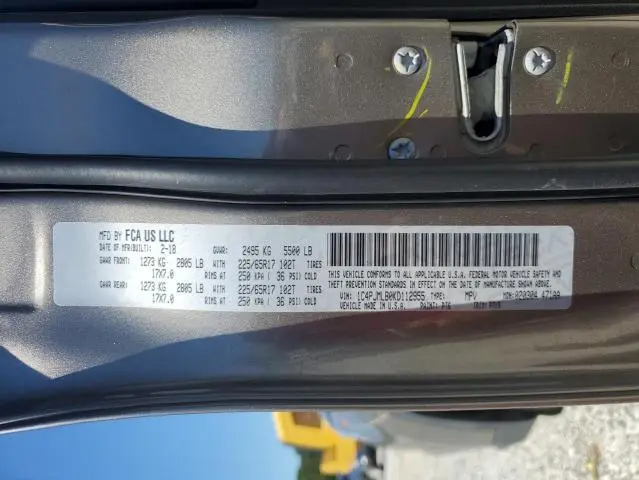 2019 JEEP CHEROKEE LATITUDE PLUS  