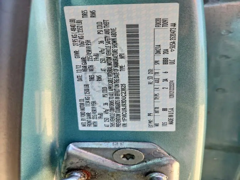 2013 FORD ESCAPE TITANIUM  