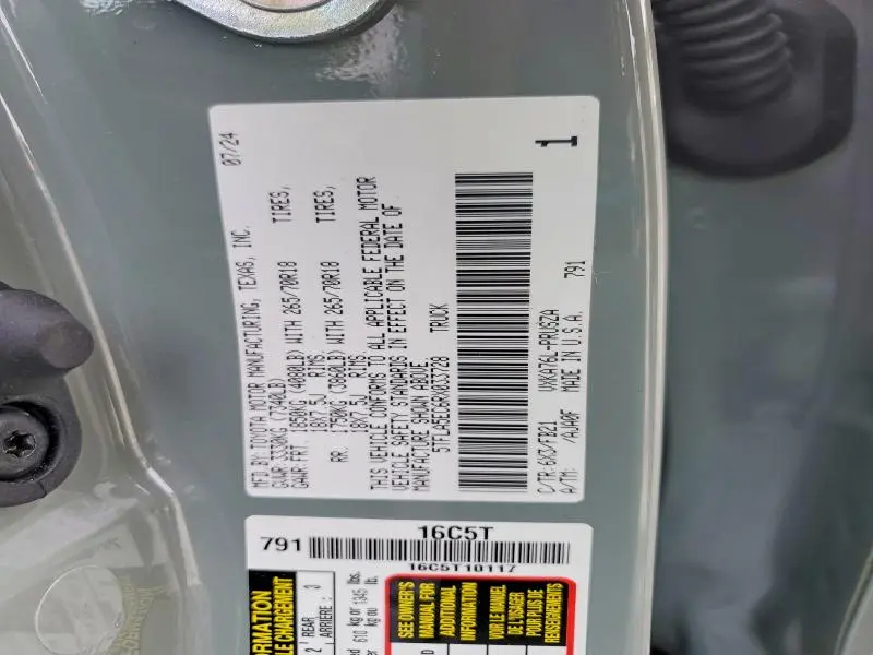 2024 TOYOTA TUNDRA CREWMAX SR5  