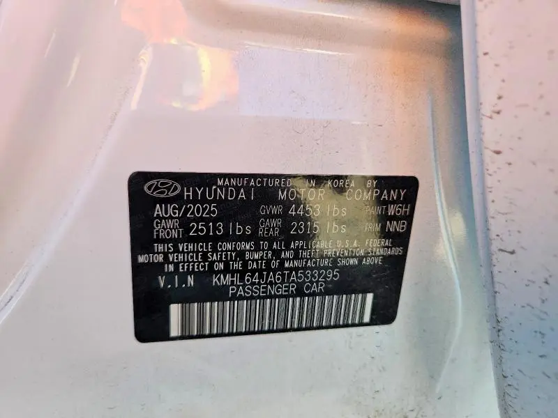 2026 HYUNDAI SONATA SEL SPORT  
