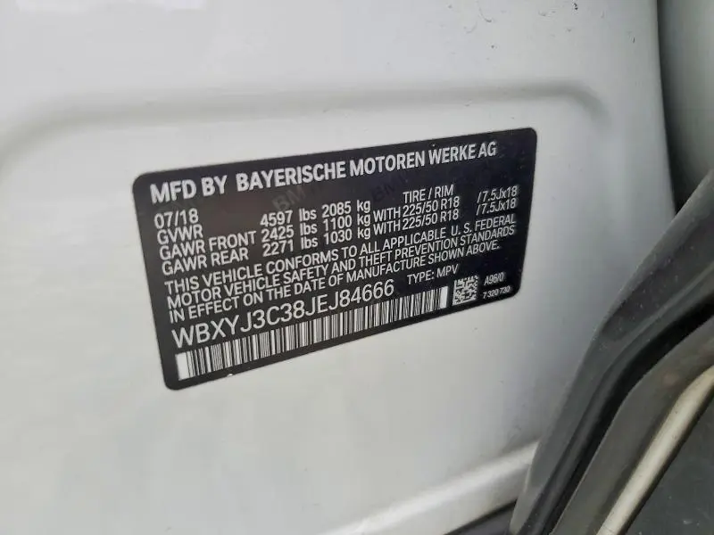 2018 BMW X2 SDRIVE28I  