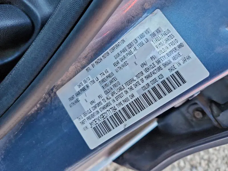 2014 MAZDA MAZDA2 SPORT  