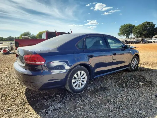 2013 VOLKSWAGEN PASSAT S  