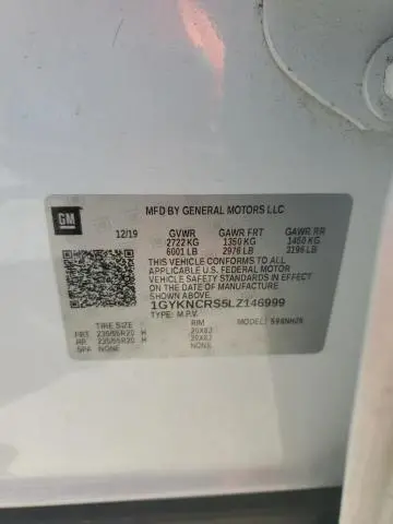 2020 CADILLAC XT5 PREMIUM LUXURY  