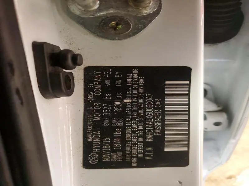 2016 HYUNDAI ACCENT SE  