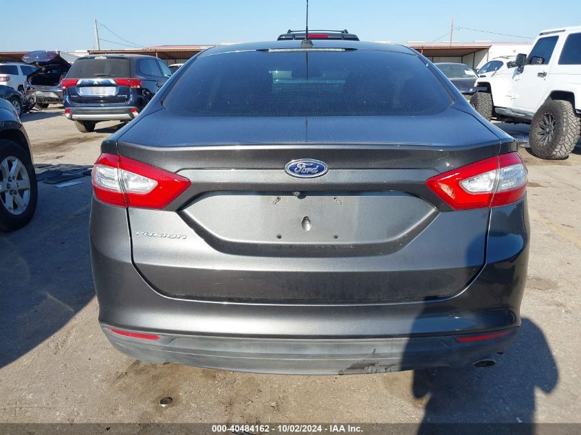 2016 FORD FUSION S