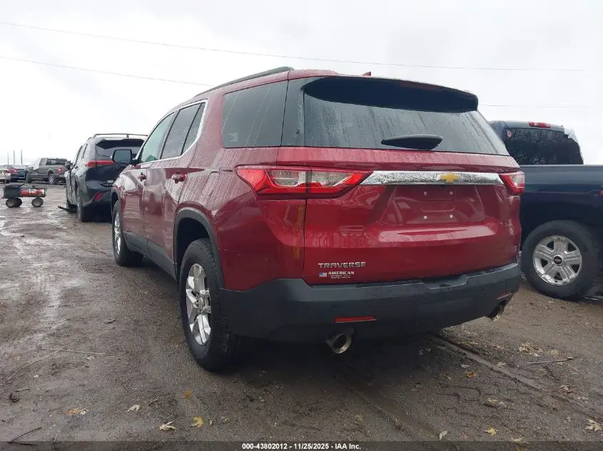 2019 CHEVROLET TRAVERSE 1LT