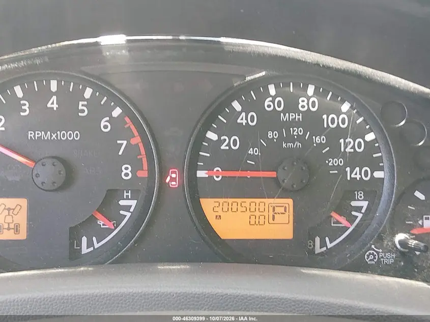 2012 NISSAN FRONTIER SV