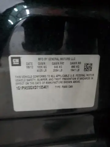 2013 CHEVROLET CRUZE LS  