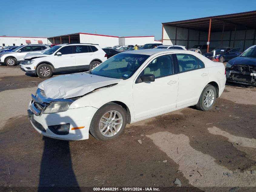 2010 FORD FUSION S