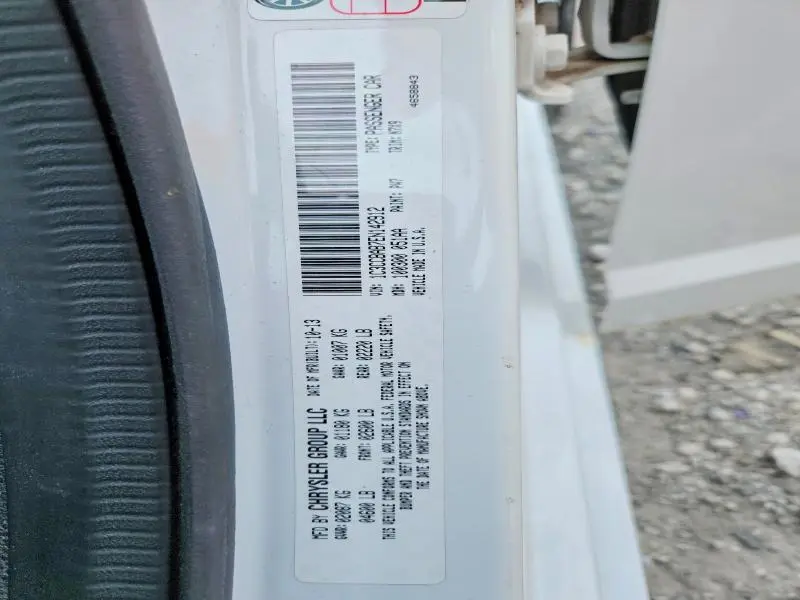 2014 CHRYSLER 200 LX  