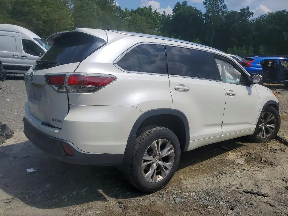 2015 TOYOTA HIGHLANDER XLE  