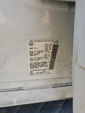 2010 NISSAN ARMADA SE