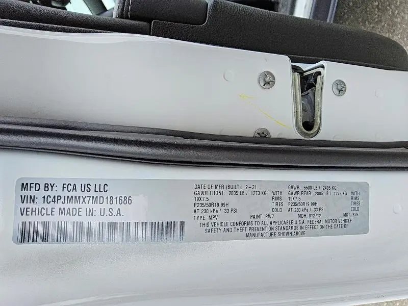 2021 JEEP CHEROKEE LATITUDE LUX  