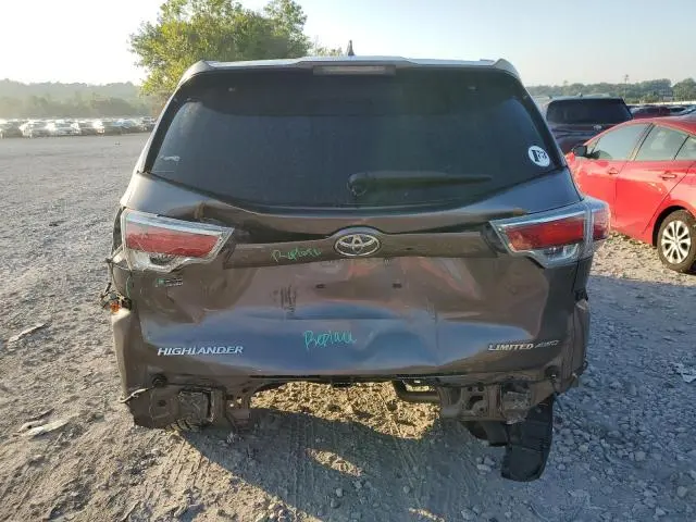 2015 TOYOTA HIGHLANDER LIMITED  