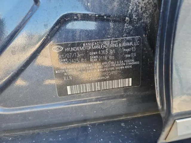 2014 HYUNDAI SONATA SE  