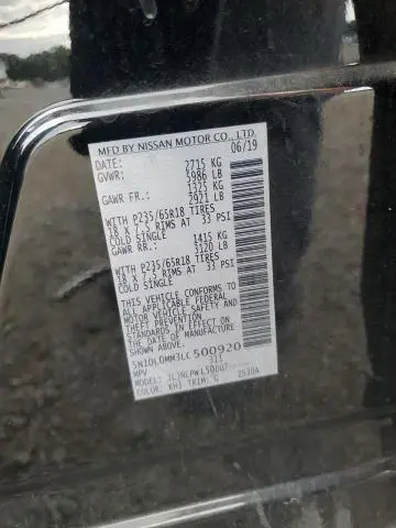 2020 INFINITI QX60 LUXE