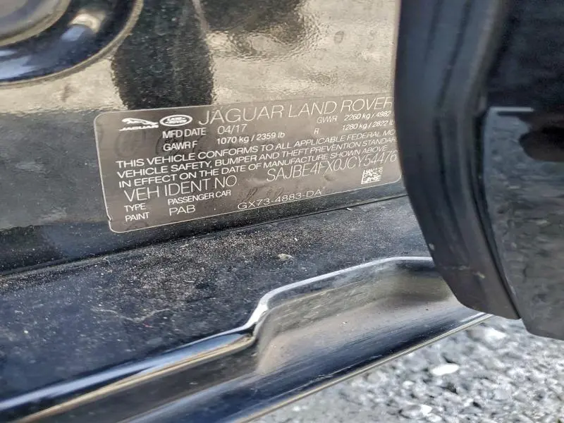 2018 JAGUAR XF PRESTIGE  