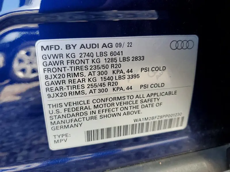 2023 AUDI Q4 E-TRON PRESTIGE  