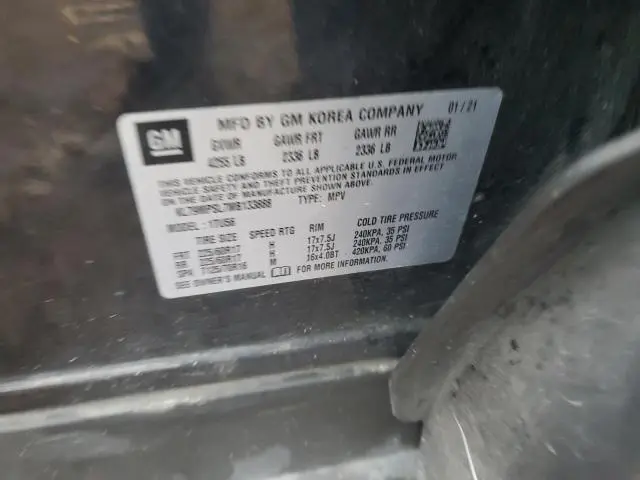 2021 CHEVROLET TRAILBLAZER LT  