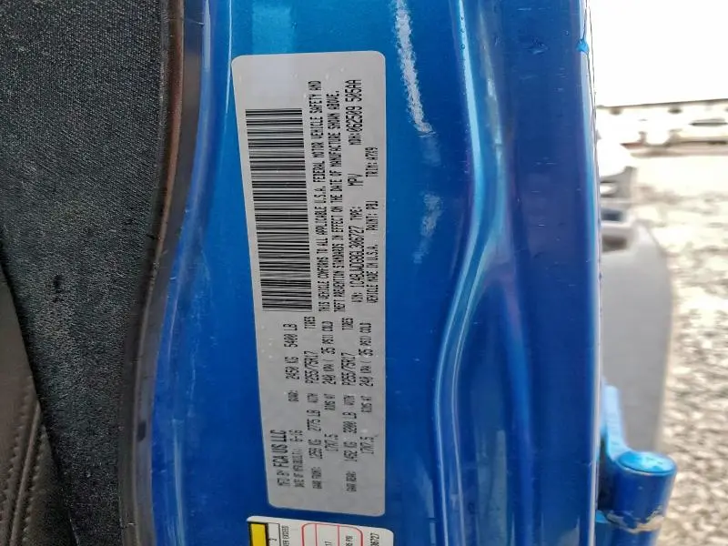 2016 JEEP WRANGLER UNLIMITED SPORT  