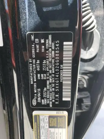 2016 KIA OPTIMA LX  