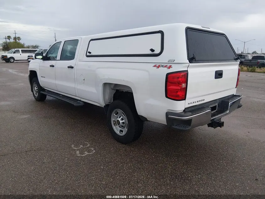 2015 CHEVROLET SILVERADO 2500HD BUILT AFTER AUG 14 WORK TRUCK