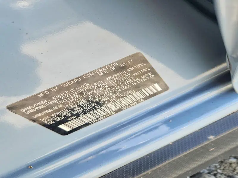 2018 SUBARU CROSSTREK LIMITED  