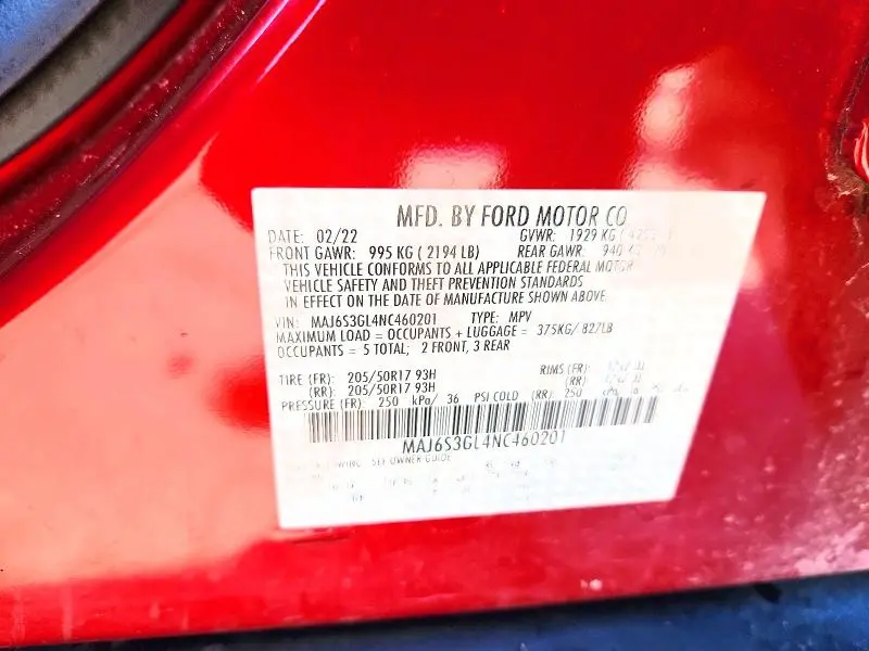 2022 FORD ECOSPORT SE  