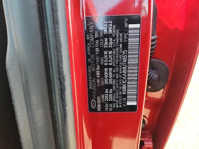 2021 HYUNDAI KONA SE