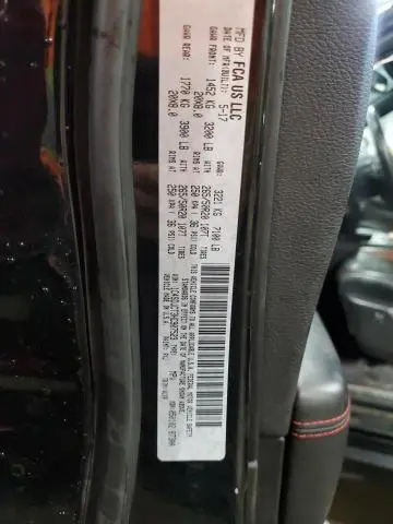 2017 DODGE DURANGO R/T  
