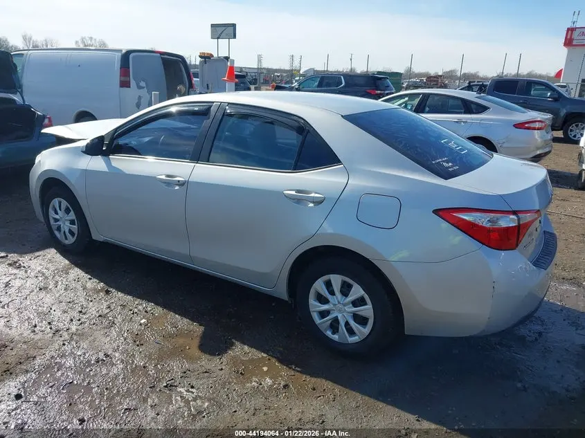 2016 TOYOTA COROLLA L