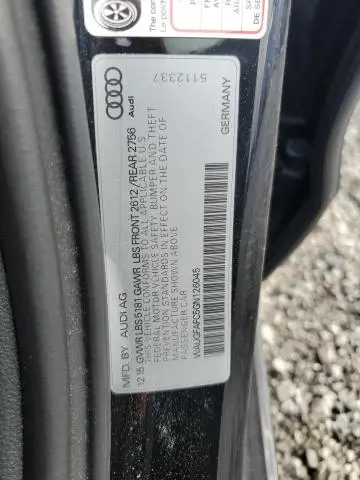 2016 AUDI A6 PREMIUM PLUS  