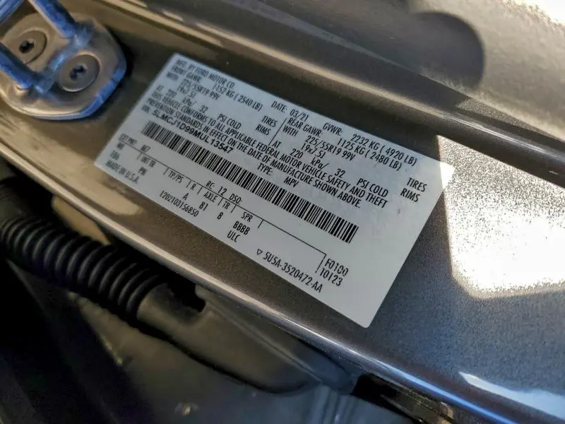 2021 LINCOLN CORSAIR   