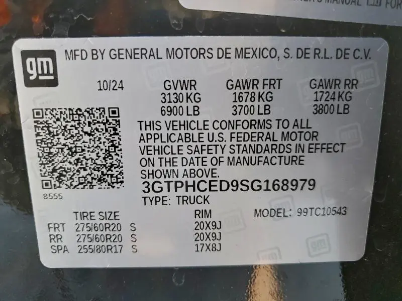 2025 GMC SIERRA C1500 ELEVATION  