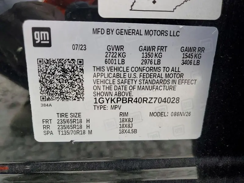 2024 CADILLAC XT6 LUXURY  