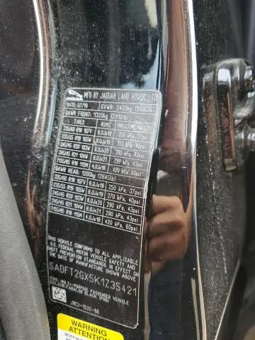 2019 JAGUAR E-PACE R-DYNAMIC S  