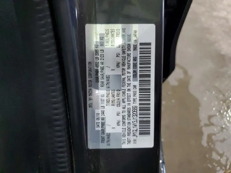2018 MAZDA 6 GRAND TOURING RESERVE  