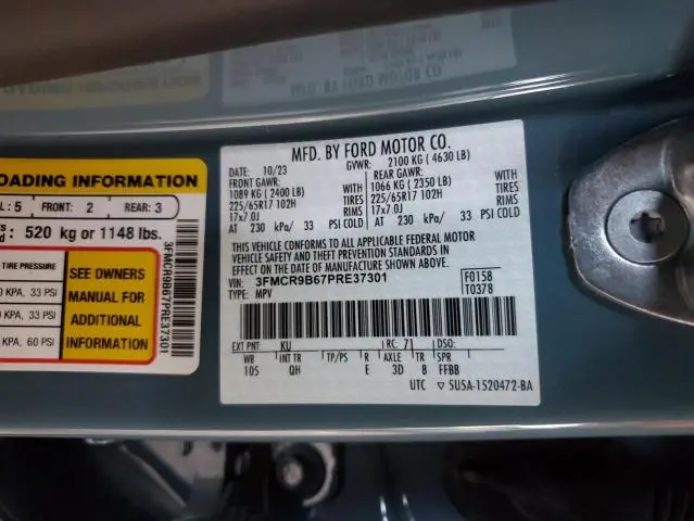 2023 FORD BRONCO SPORT BIG BEND  