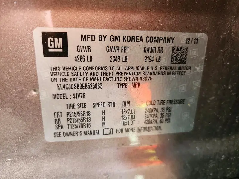 2014 BUICK ENCORE PREMIUM  