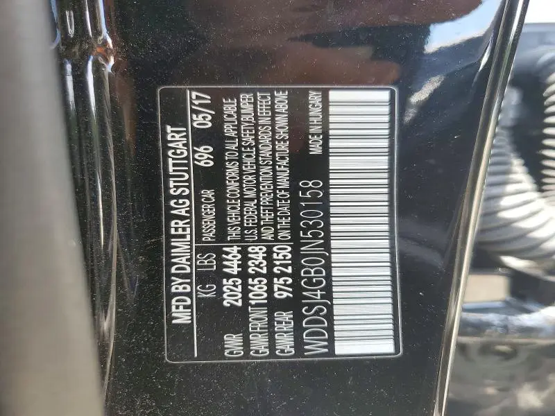 2018 MERCEDES-BENZ CLA 250 4MATIC  