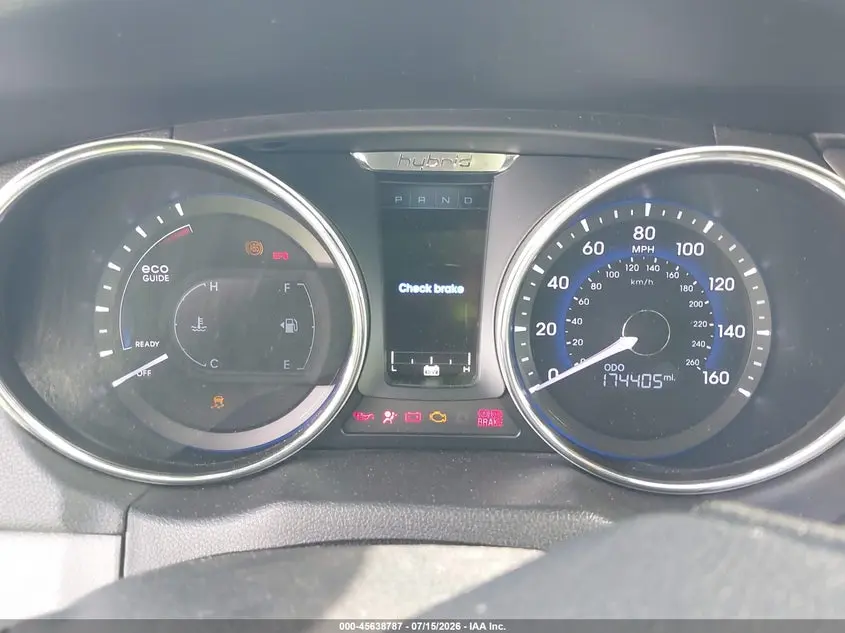 2013 HYUNDAI SONATA HYBRID LIMITED