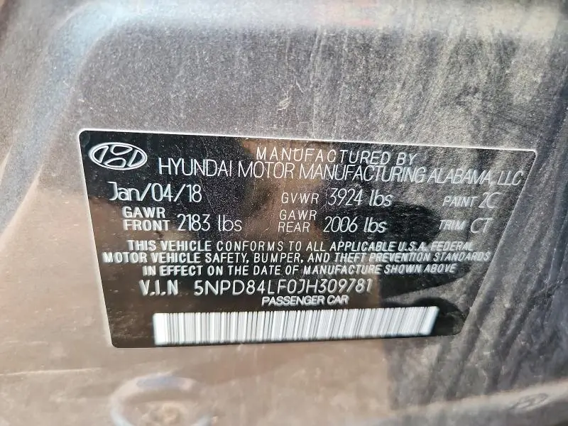 2018 HYUNDAI ELANTRA VALUE EDITION  