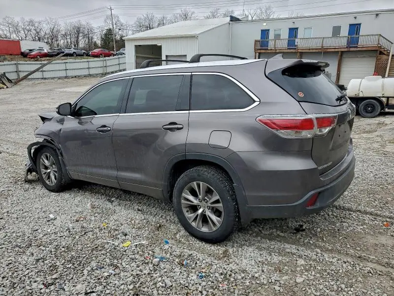 2015 TOYOTA HIGHLANDER XLE  