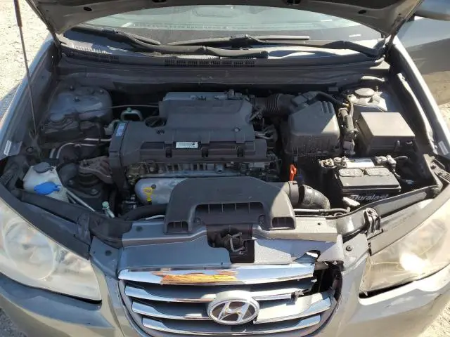 2010 HYUNDAI ELANTRA BLUE  