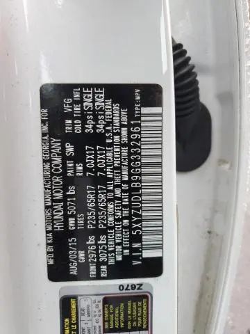 2016 HYUNDAI SANTA FE SPORT   